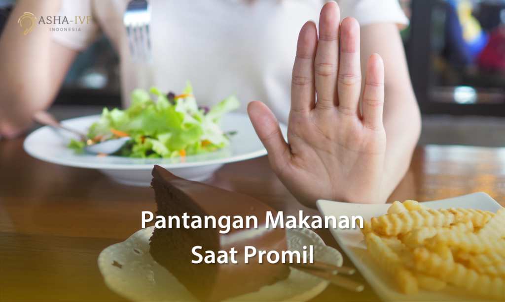 pantangan makanan saat promil