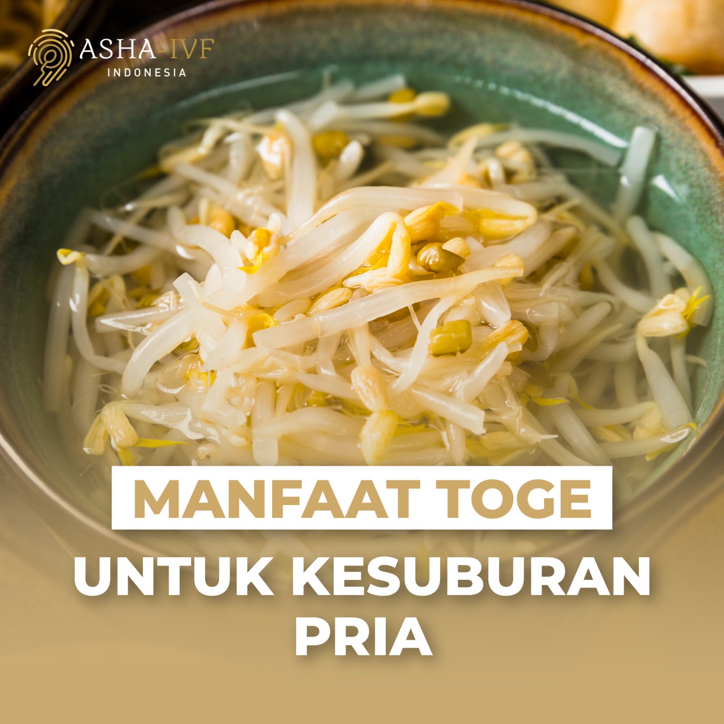 manfaat toge untuk kesuburan pria