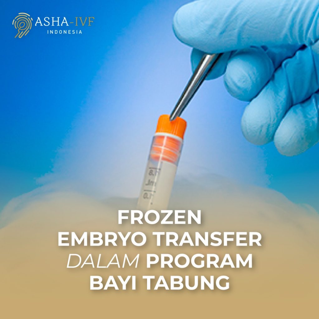Frozen Embryo Transfer dalam Program Bayi Tabung